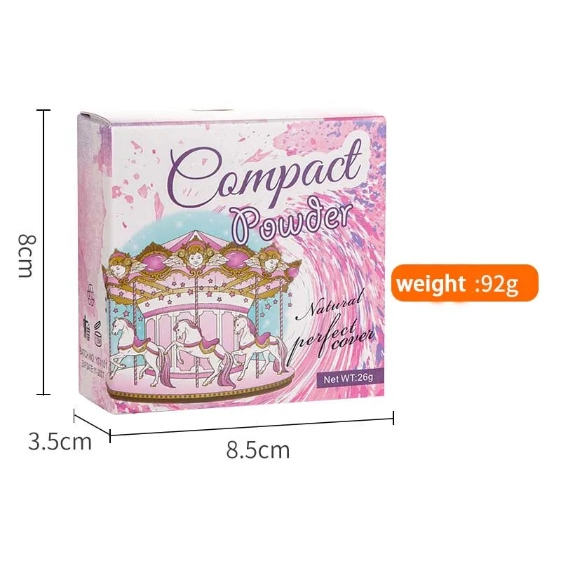 TLM Xuan Turn Horse Theme Oil Control Concealer Brightening Lasting Anti Sweat Do Not Remove Makeup Powder