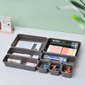 8Pcs/set Acrylic Pp Plastics Drawer Organizer Toys Cosmetics Office Kitchen Closet Jewelry Makeup Desk Storage Boxes Bins