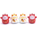 Japanese Good Lucky Bell Maneki Neko Charm Fortune Jingle Bells Loose Beads Charms for DIY Crafts Jewelry Keychains Wind Chimes