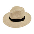 Foldable Beach Straw Hat Breathable Sun Hat Panama Hat for Women and Men