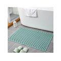 Waterproof Non Slip PVC Bath Tub Bathtub Shower Mat With Large Hole Drainage Suction Cups Bottom Mat Silp Bathtub Suction Cups