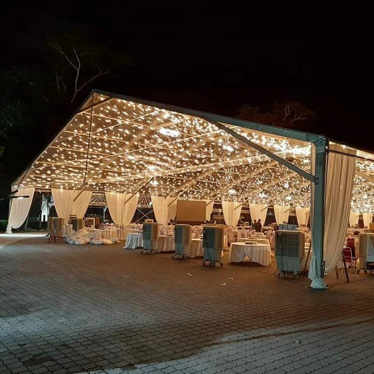Huge Outdoor clear Roof Wedding Party Marquee Tents for 1000 People Ceremony