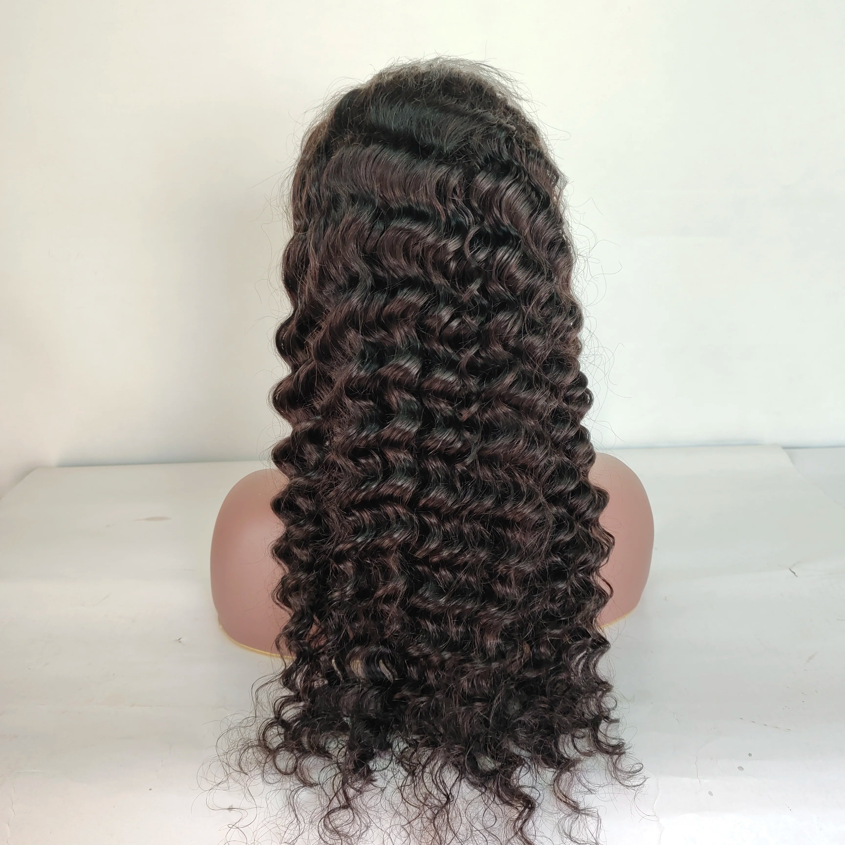 Big Factory Wholesale Deep Wave hd 13x4 13x6 Lace Frontal Wig Virgin Brazilian Glueless Full hd Lace Front Wigs Vendors