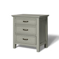 Rustic Solid Wooden Cabinet Bedside Night Stand and Chest of Drawer Storage for Bedroom or Living Room