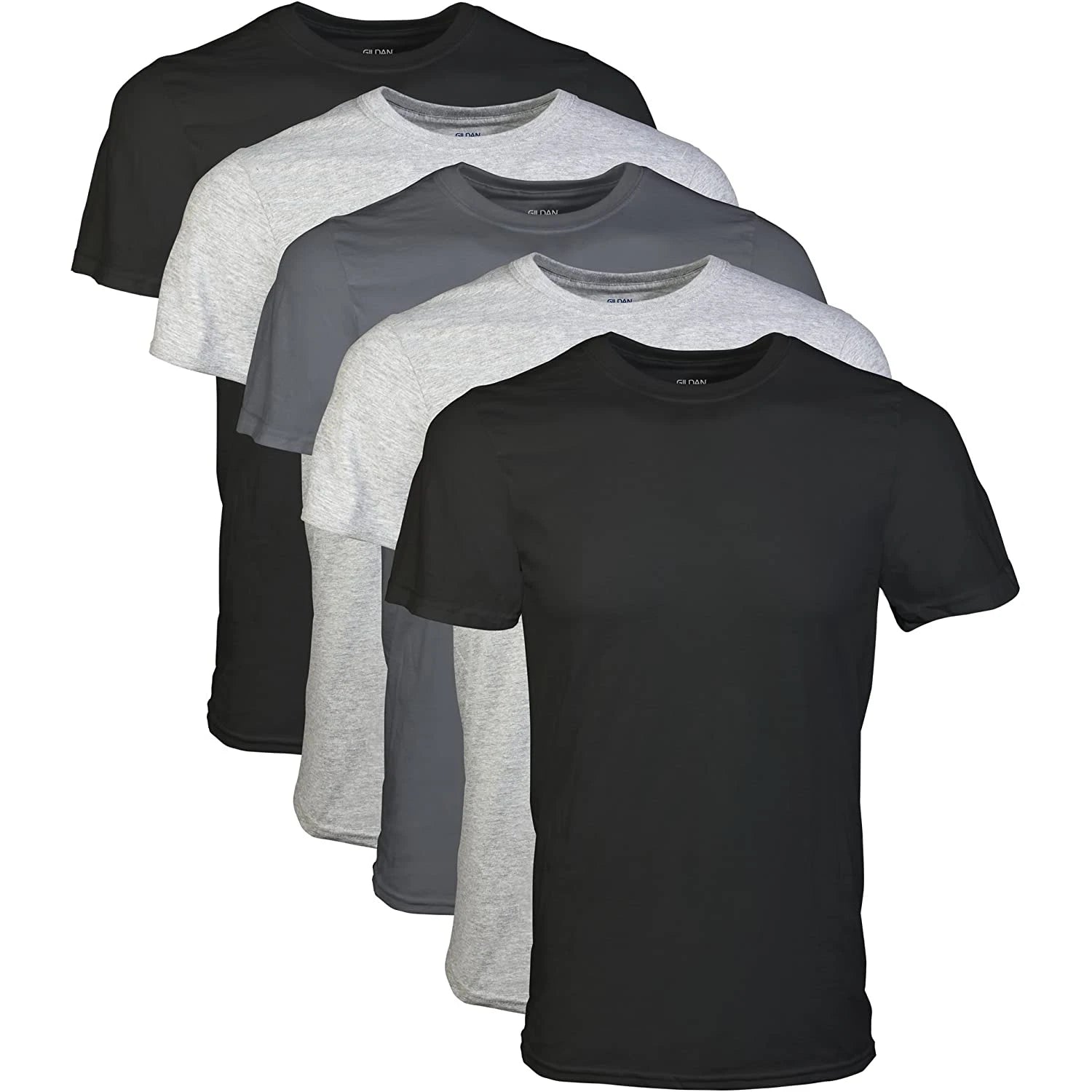 Fitspi Wholesale Men's Crew T-shirts Multipack T Shirt Style G1100 Dropshipping Tshirt Supplier From China for