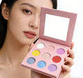 Custom 9-Color DIY Eyeshadow Palette - Private Label Matte Shimmer & Glitter Shadows
