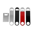 Custom Modern Eco-Friendly Stainless Steel Bottle Opener with Engraved Laser Logo Sublimation Blank Flat Beer Opener Blanks