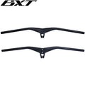 BXT Carbon Handlebar MTB 800mm Length Integrated Mountain H/bar Chinese OEM Factory Sale Integrated Bike Bars Stem Carbon Fiber