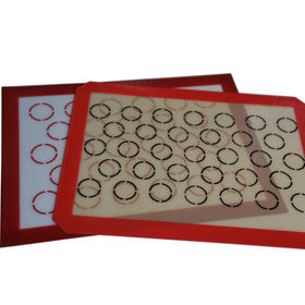 BPA Free Silicone Macaron Oven Mat Macarons Cookies Baking Sheet