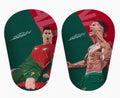 Melnelt Customized Printing Blank Sublimation Mini Soccer Shin Guards Pads WIth  8*5cm 10*6cm