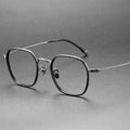 Beta Titanium Retro Classic Eyeglasses Frames Latest Optical Spectacles for Teen Girls Solid Pattern Branded Overstock Eyewear