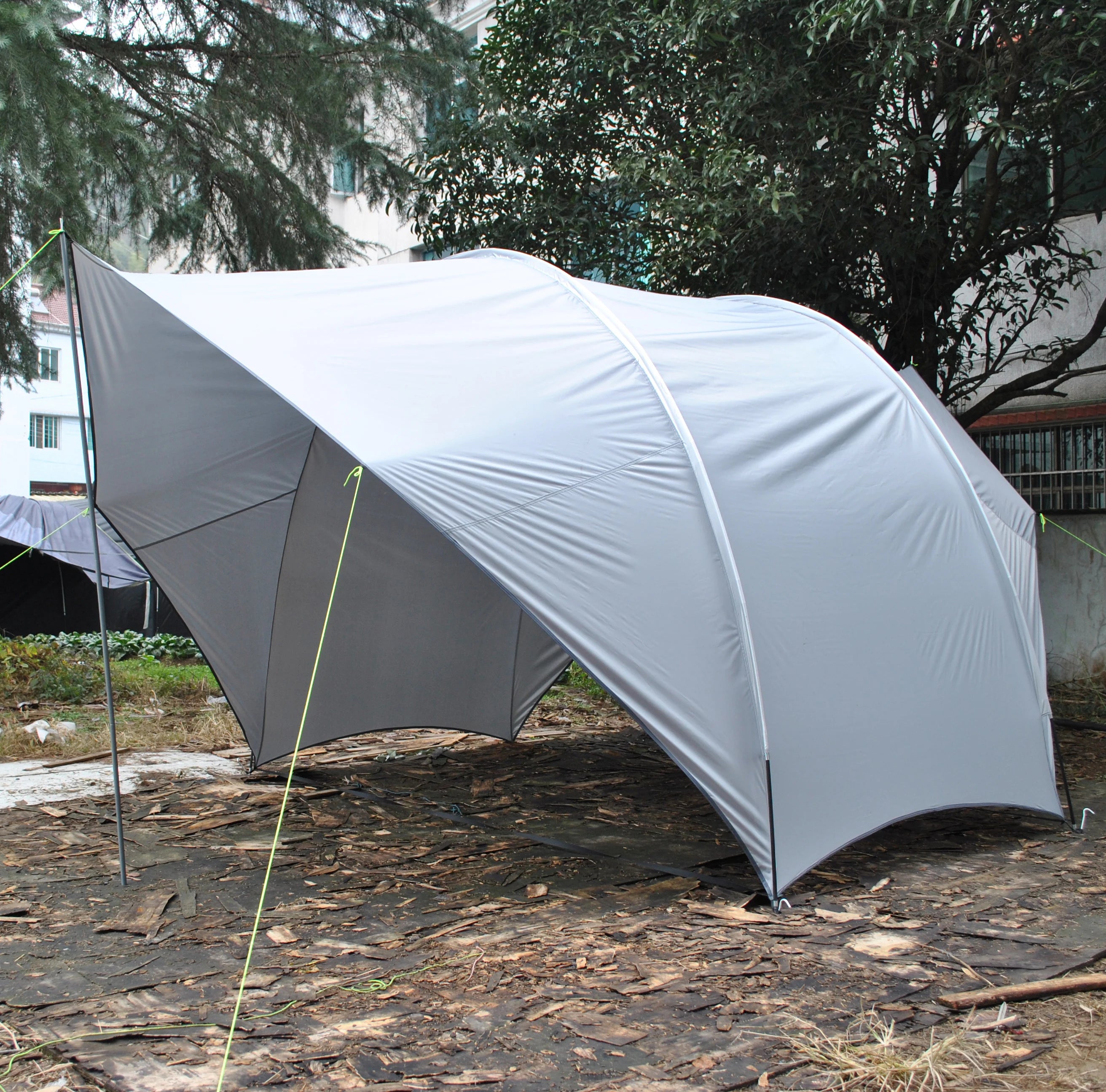 CZX-547 Camping Tent Shell Tarp & Roadhouse Protective Canopy Against Rain & Sun for Hunting Overland Travel & Beach Use