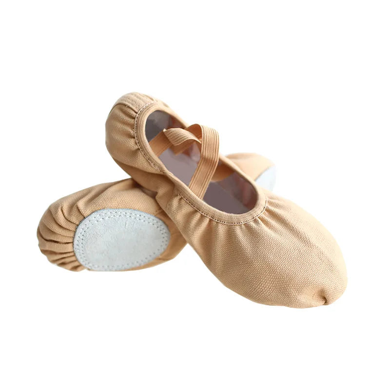 Hot Sale Women Ballet Shoes Dance Adult Children Ballet Slippers Soft Sole Professional Canvas Dance Training Shoes for Ballet