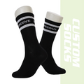 Men Casual Dress Sock Custom Design Logo Sox Comfortable Cotton Knitted Sock Customized Crew Socks