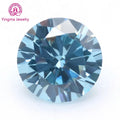 Wuzhou Manufacturers Synthetic Cubic Zircon Gems Stone Round Cut All Sizes 3mm to 10mm Special Color Stones Loose Cubic Zirconia