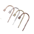 U-Shaped Alloy Curtain Wall Hooks Metal Straps Clips Curtain Wall Hooks Accessory for Curtain Tiebacks