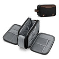 Toiletry Bag for Men Extra Electronic Organizer Bag Waterproof Travel Bag for Toiletries with PU Handle for Travel Business