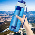 Outdoor Sport Drinking Reusable Uf Ultrafiltration Carbon Filter Water Bottles With Filter Purifier New