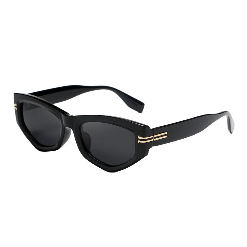 New Fashion Wholesale Small Frame Cat Eye Polarized Sunglasses Men and Women TR Sunglasses Personality Glasses