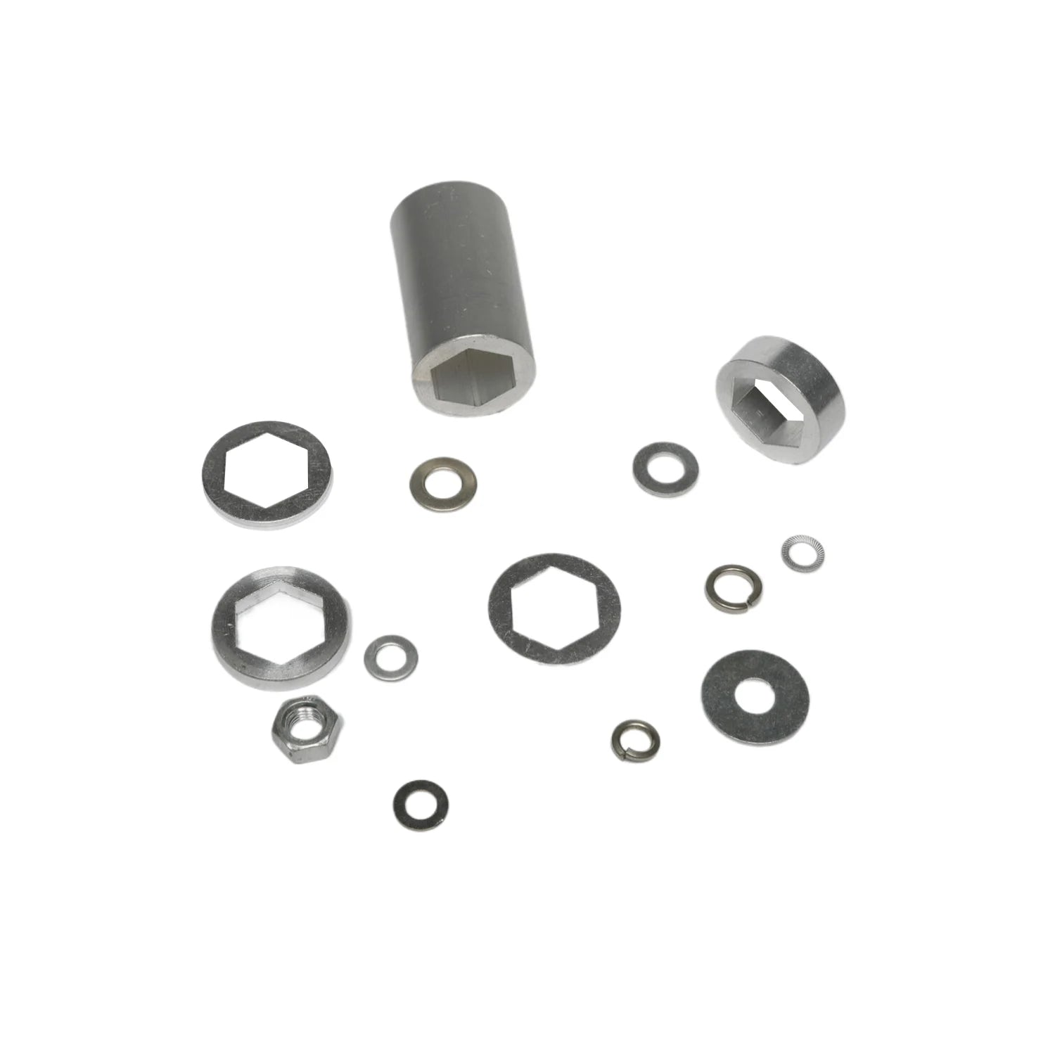 China Manufacturer Edm Odm 5483 M8 Hex Nut in Steel  Zinc Plated  M6 M8