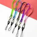 Factory Price Laser Discolor Weaving Lanyard for Keys ID Card Mobile Phone Neck Strap for Phone USB Badge Holder Hang Rope