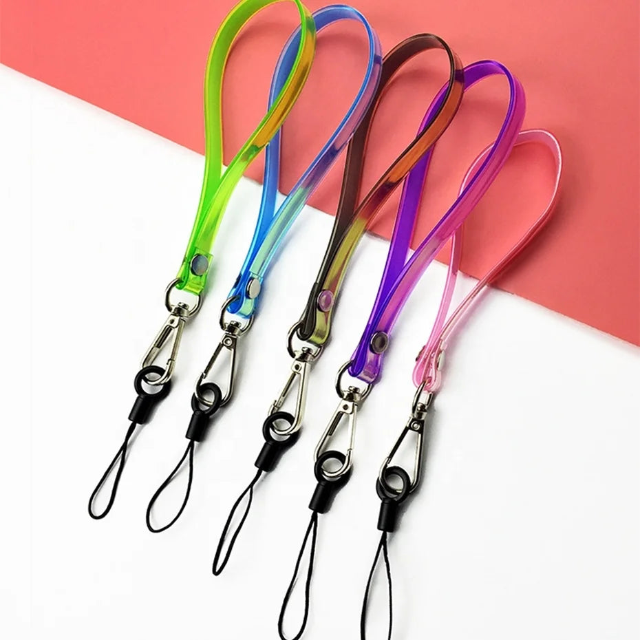 Factory Price Laser Discolor Weaving Lanyard for Keys ID Card Mobile Phone Neck Strap for Phone USB Badge Holder Hang Rope
