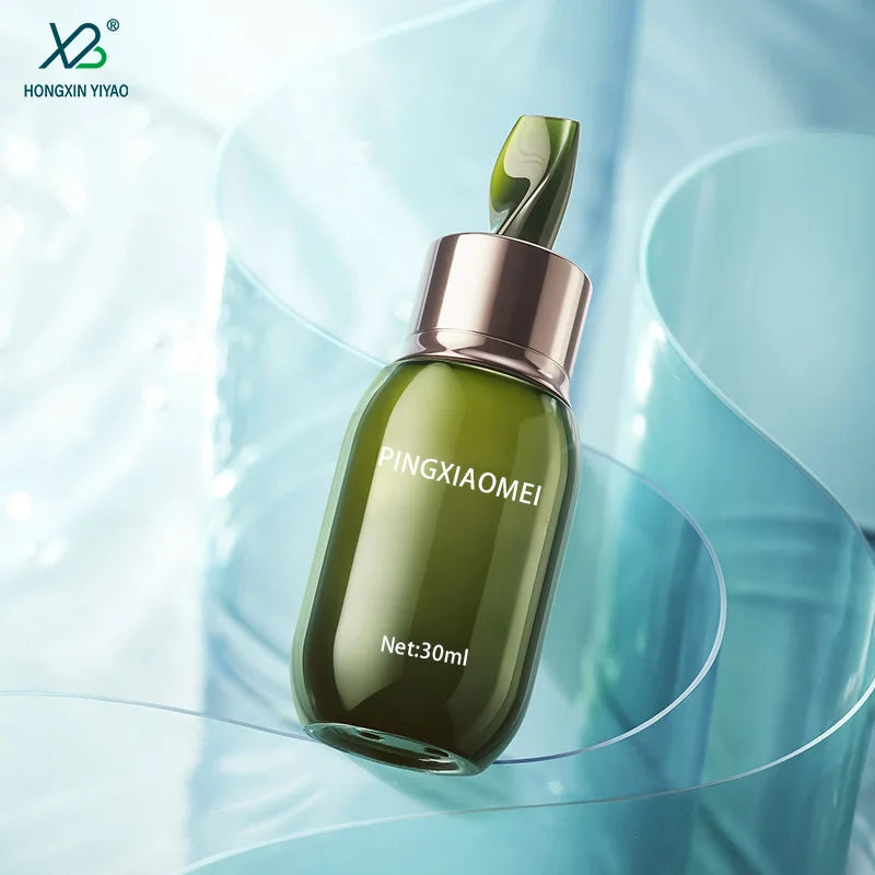Aquamarine Mist Spray Bottle 10ml 30ml 50ml Essence Glass Lotion Bottle for Face Cream Diffuser Bottle with Mysterious Touch