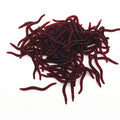 Soft Bait Red Worm Soft Fishing Lure Grub Lure Soft Red Earth Worm Lure