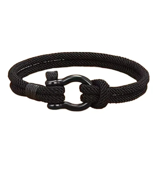 Wholesale High Quality Vintage Woven Cord Infinity Love Knot Bracelet for Men for Son