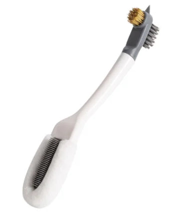 Hot Selling  Cleaning Shoe Brush Multifunctional Long Handle Shoe Brush Cleaner Hangable Soft Bristle Shoes Cleaning Scrubber