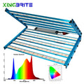 2026 Best KingBrite 1000W 10 Bars LED Grow Lights Samsung LM301H 660nm UV IR 460nm Full Spectrum Grow Lights for Indoor Plants