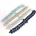 Sewing Rhinestone Applique Chain Belt Sash for Wedding Dress Belt Embellishment