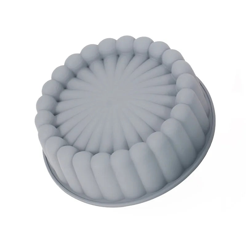 20cm/26cm New Sunflower Round Silicone Cake Molds Non-Stick BPA Free Mold for Baking Mousse Bread Cake Tools