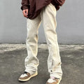 FORMLESSNESS 2026 Ss Woven Joggers Men Sweatpants Designed Button Flare Cargo Pants Men Pants