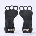 Crazy Foxs 3-Hole Gymnastic Grips for Pull UpBodybuilding Palm ProtectionWeight LiftingKettlebellCross Training Fitness