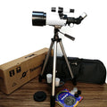 40070 Refractor Filters Astronomical Telescope 16-40x70 for Travel and Stargazing