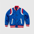 High Quality Fashion Silk Satin Bomber Baseball Winter Jacket Men Unisex Blank Jacket Custom Basketball Warmup Jacket