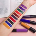Factory Supplier High Pigment 10 Colors Long Lasting Private Label Vegan Matte Lip Gloss Liquid Lipstick