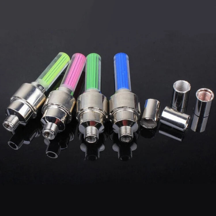 Factory Price Bike Light Tire Valve Top Lights Car Accessories LED Tire Valve Wheel Spokes LED Light