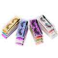 Natural Mink Lashes False Clear Band Eyelashes 3d Wispy Vegan Mink Lashes