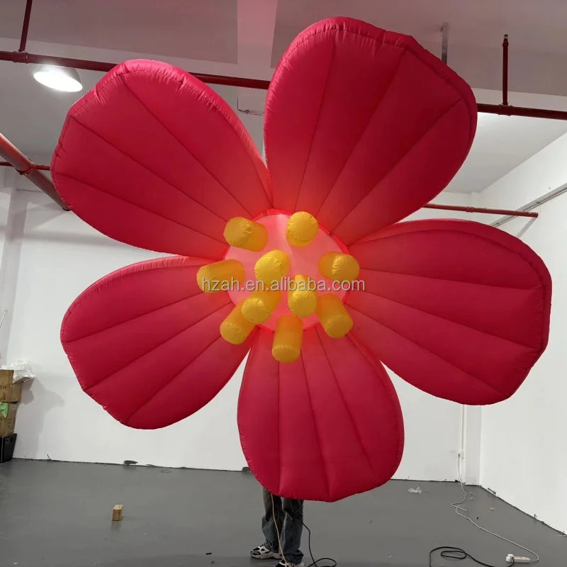 Advertising Light Inflatable Giant Large Hanging Decorative Flower Balloon Toys Inflatable for Decoration