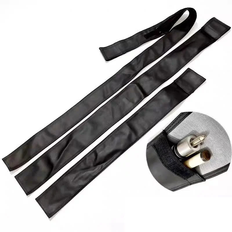 1-PC 1/2-PC 3/4 Pc Soft Leather Billiard Cue Case Snooker Billiard Stick Rod Carrying Bag Accessories MegaBDM