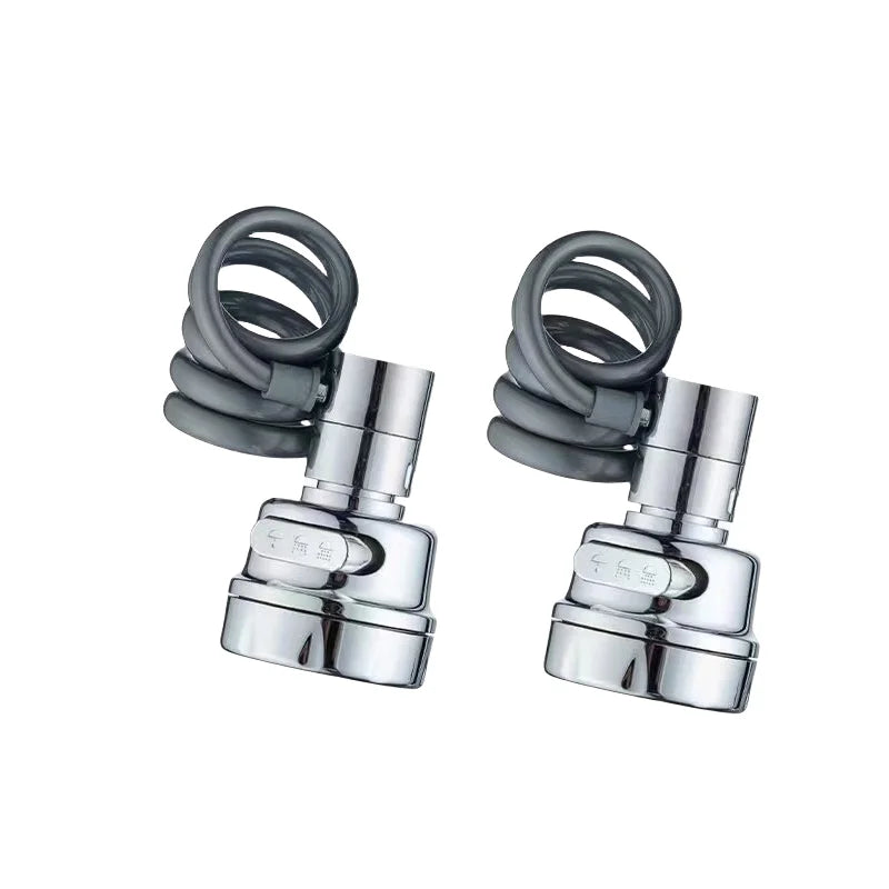 Factory Direct 1080 Degree Water Saving Nozzle Faucet Connector Spring Pull-Out Universal Faucet Kitchen Faucet Accessories