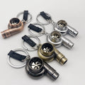 Engine Turbine Keychain Creative Car Modification Keychain Turbo Whistle Keychain for Auto Enthusiasts