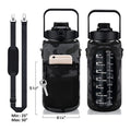 64OZ/2000ML Customizable Logo Holiday Gift Water Bottle With Cup Cover Sports Water Bottle