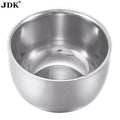 Hot Sale Custom Logo Professional Shaving Foam and Shampoo Gel Bowl Handmade Portable Stainless Steel for Hair Removal