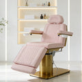 New Arrival Beauty Salon Furniture Pink Esthetician Eyelash Bed 3 Motors Electric Facial Spa Massage Table Beauty Bed