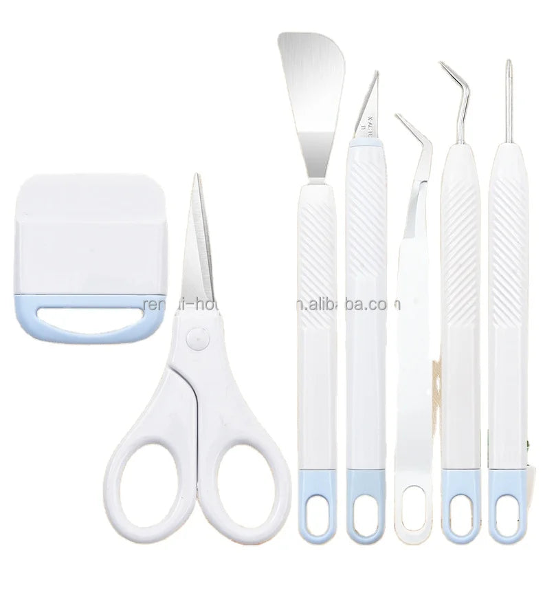 Tools Set Scrapbooking Vinyl Crafts Weeding Tools Including Fine Tweezers Weeder Piercing Tool Hook Weeder