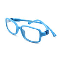 New Flexible Silicone Optical Eyeglasses Frames Computer Glasses Bluelight Kids Anti Blue Light Blocking Glasses for Kids