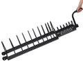 Durable Black Modern Home Gym Dumbbell Stand Rack with Iron Dumbbell Set and Weight Bumper Plates 400kg Capacity